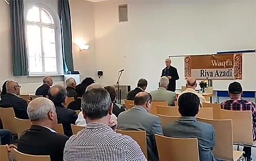Nürnberg'de Özgürlük Yolu Vakfı tanıtım toplantısı yapıldı